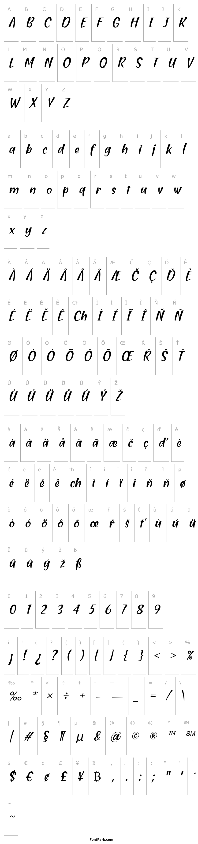 Overview Blending Attraction Italic