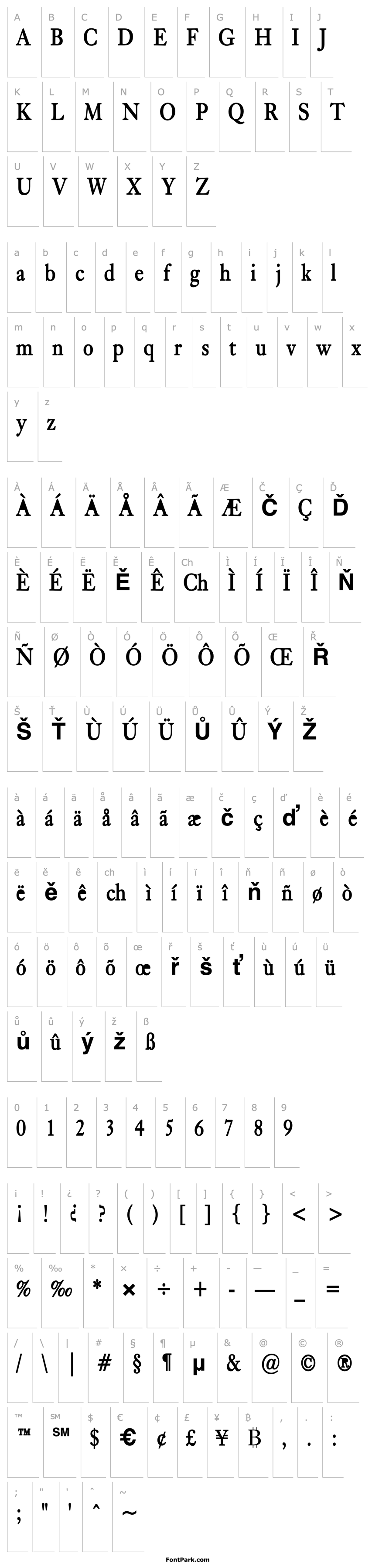 Overview Bliss Condensed Bold