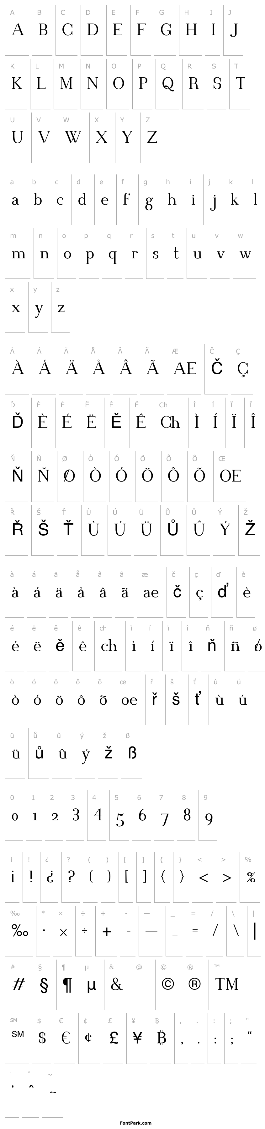 Overview Blithedale Serif