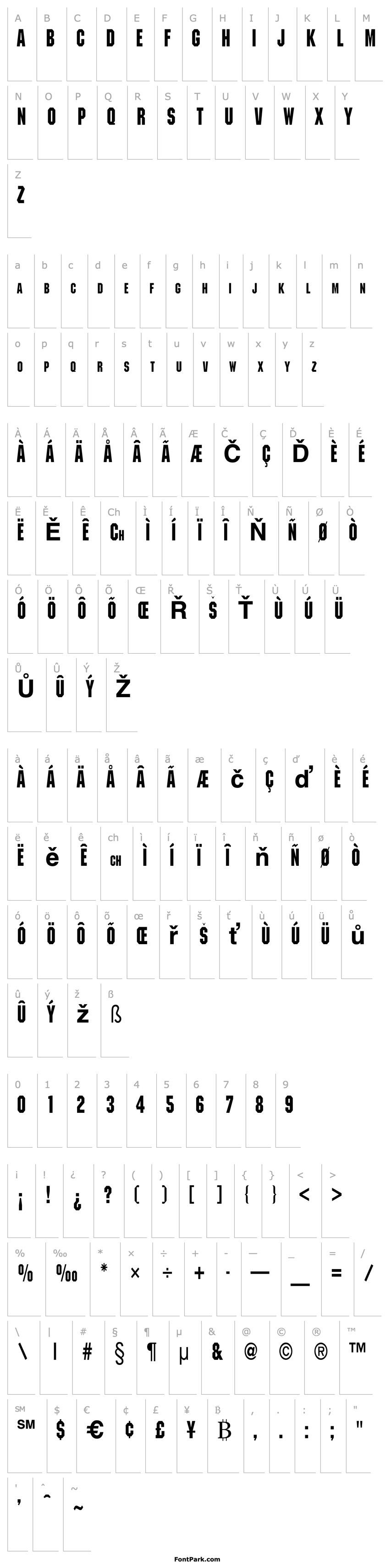 Overview Block Condensed Bold