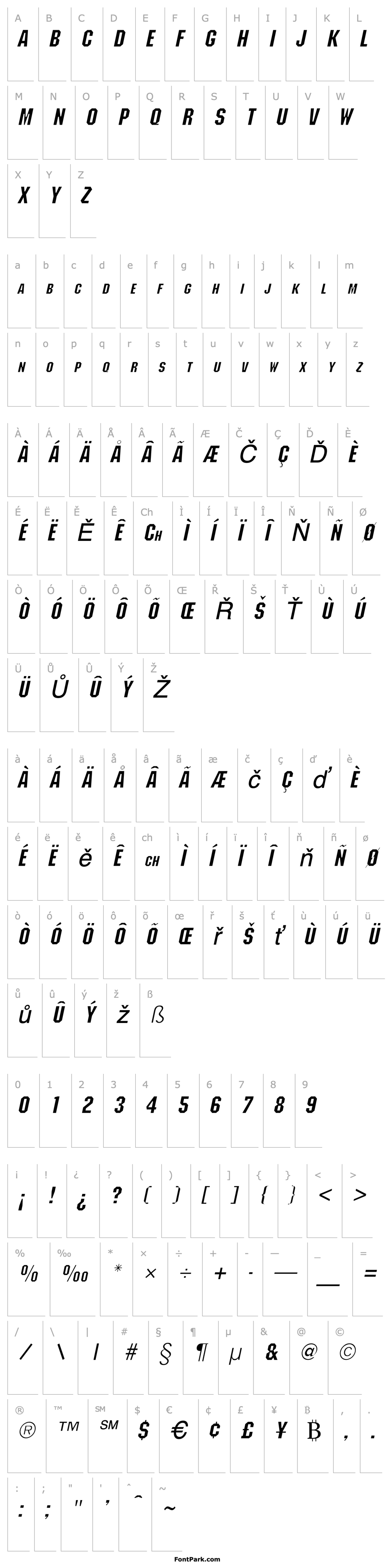 Overview Block Italic