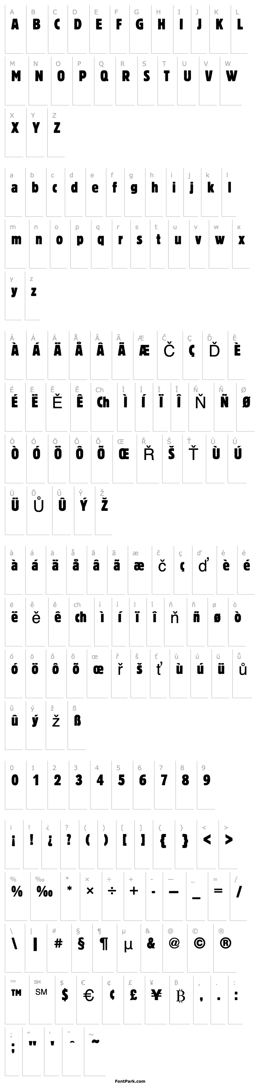 Overview BlockCondensed Regular