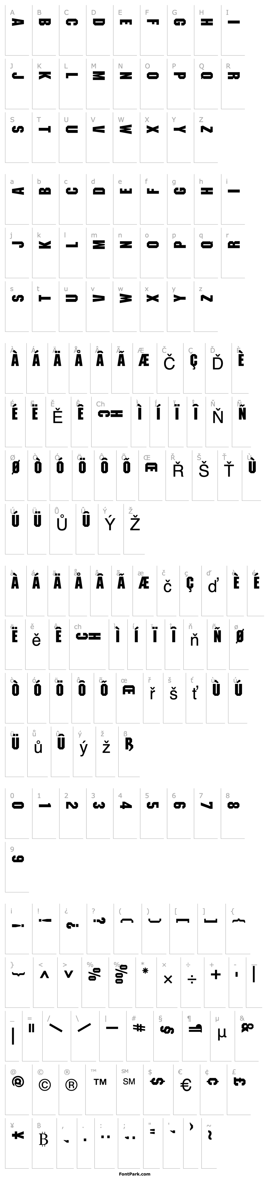 Overview Blocky Sideways