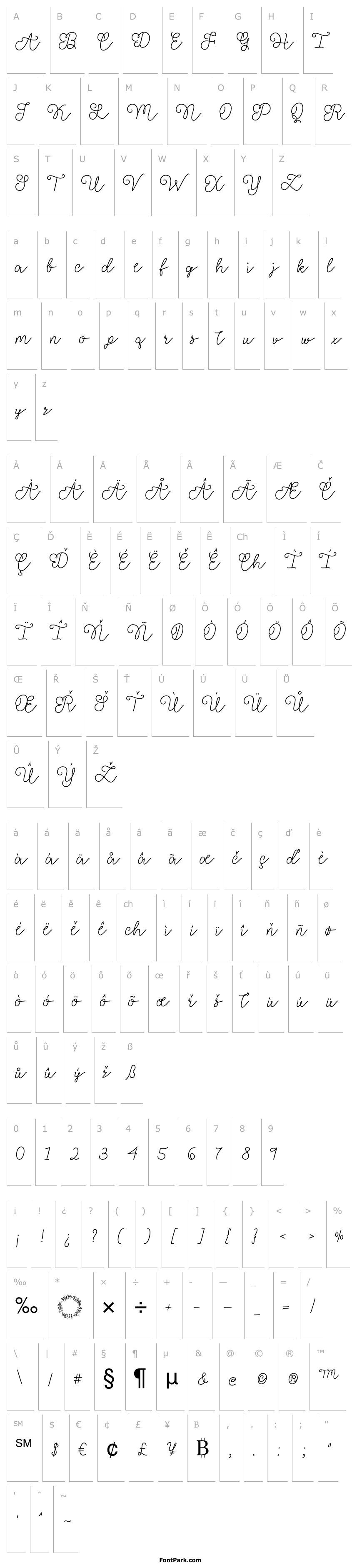 Přehled Blodwen Regular