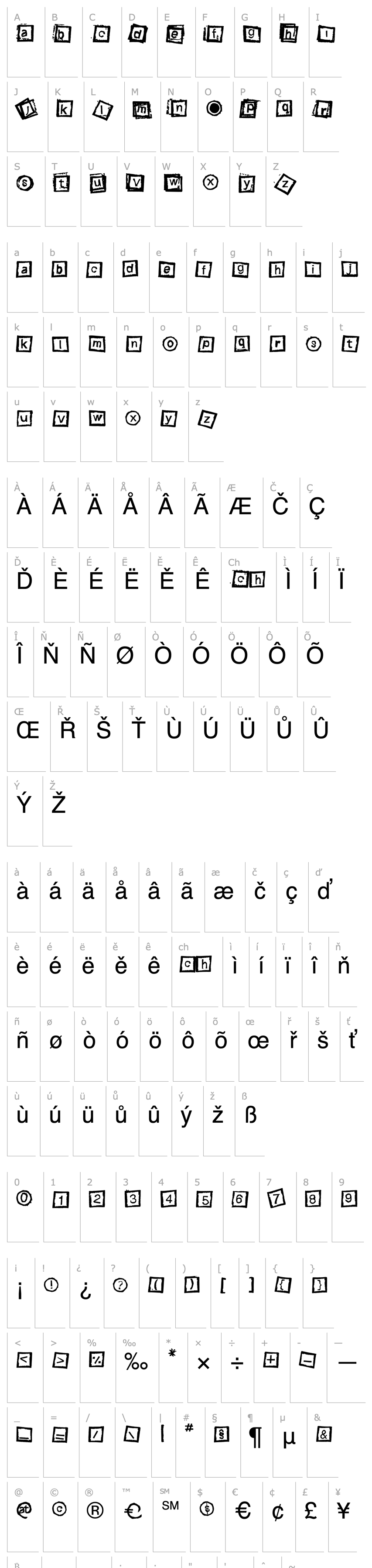 Overview Bloktype