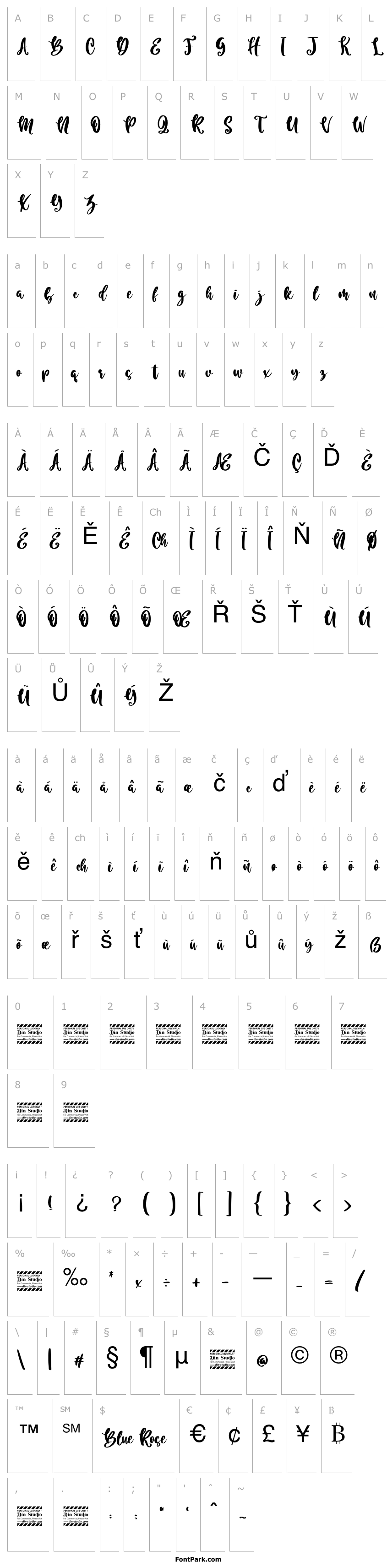 Overview Blue Rose Personal Use