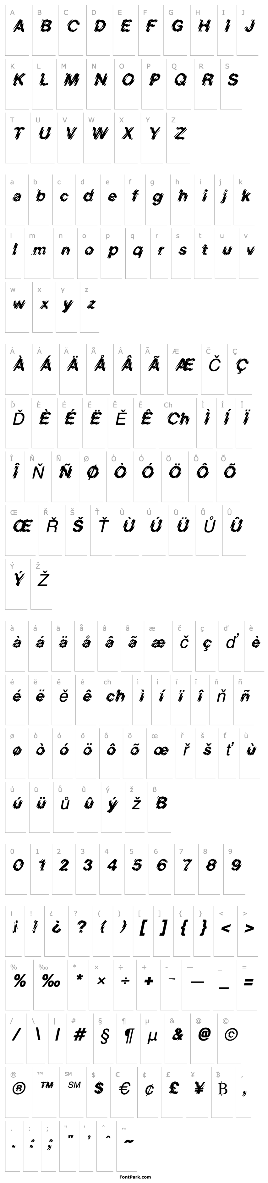 Overview Blur  Italic