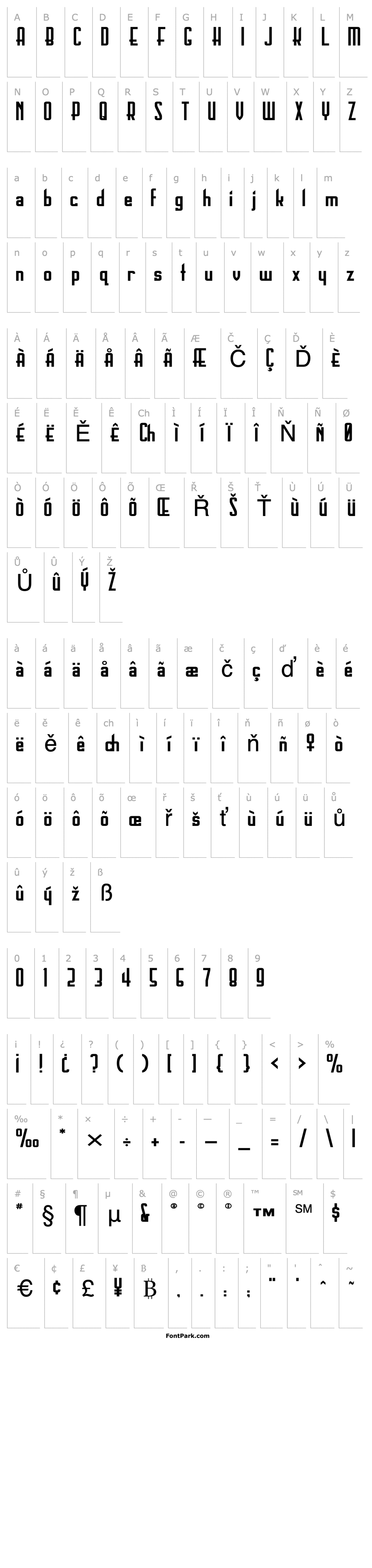 Přehled BoastingTextLight116 Regular ttcon