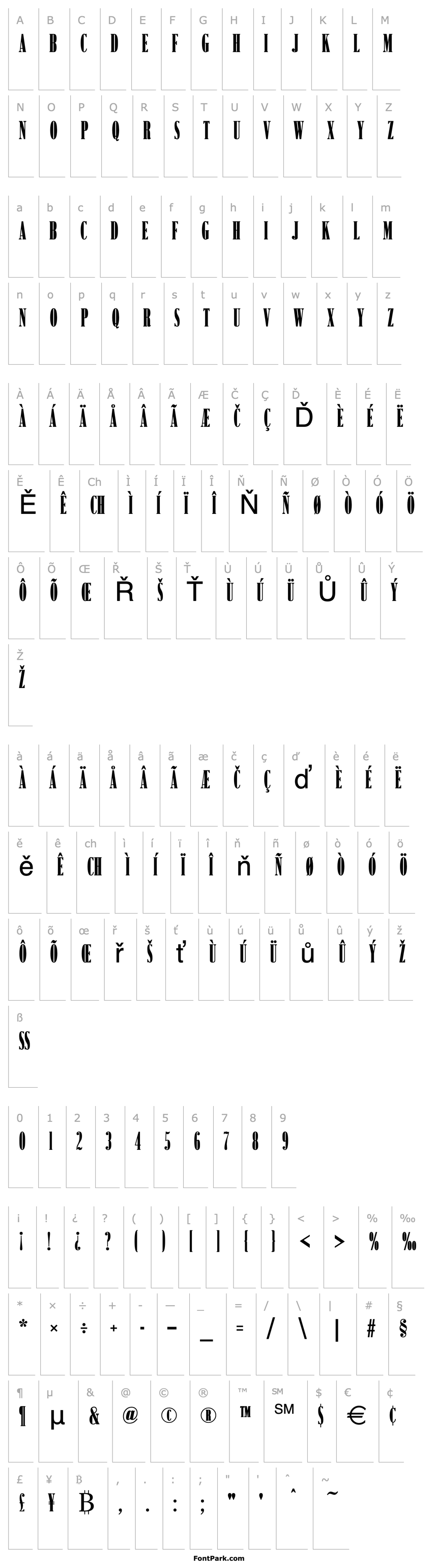 Přehled Bodoni Becker No2 Comp Ultra