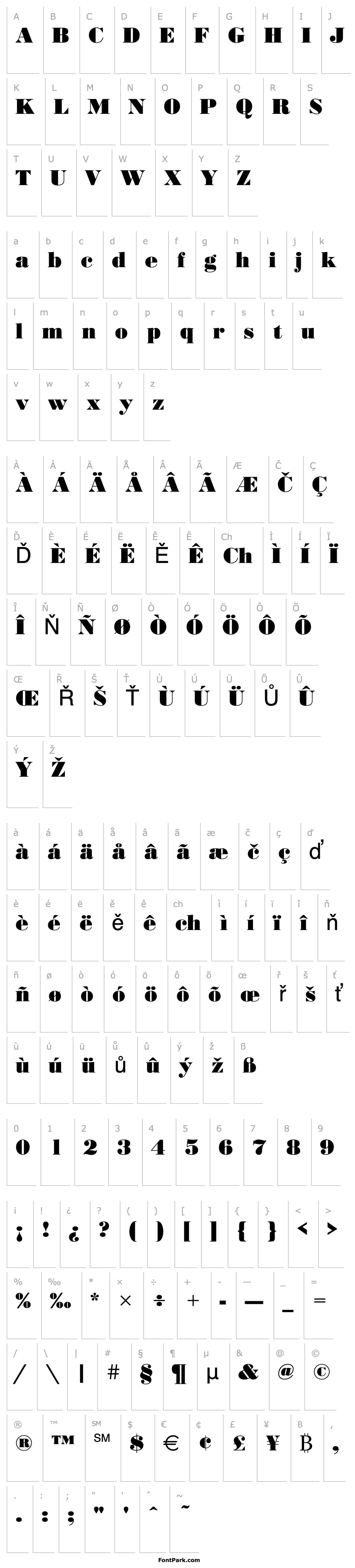 Overview Bodoni_Becker_No2_Ultra