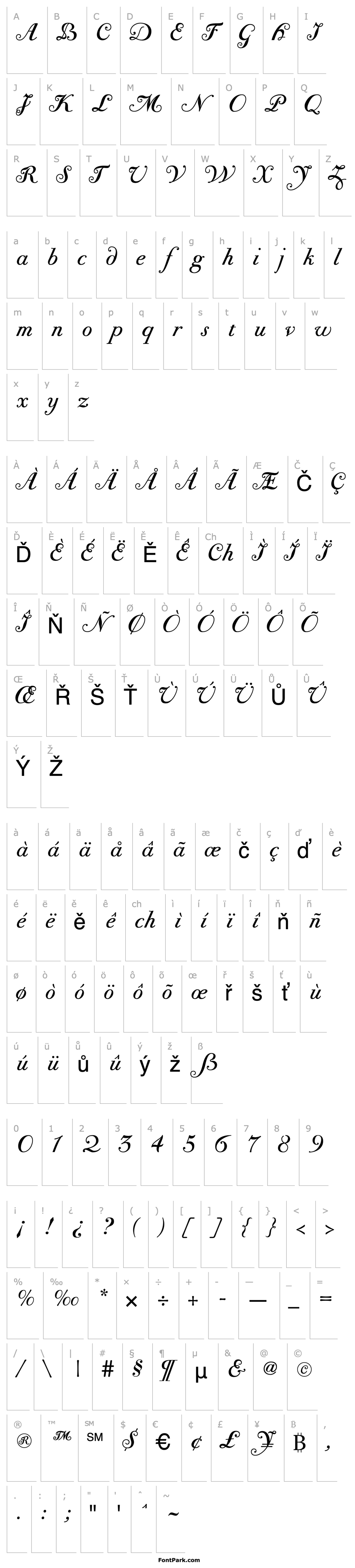 Overview Bodoni Classic Chancery PDF