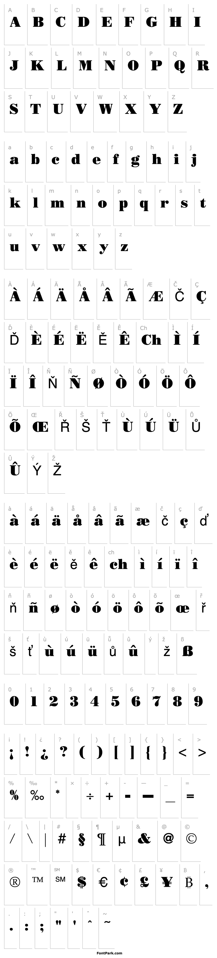 Overview Bodoni Poster Regular