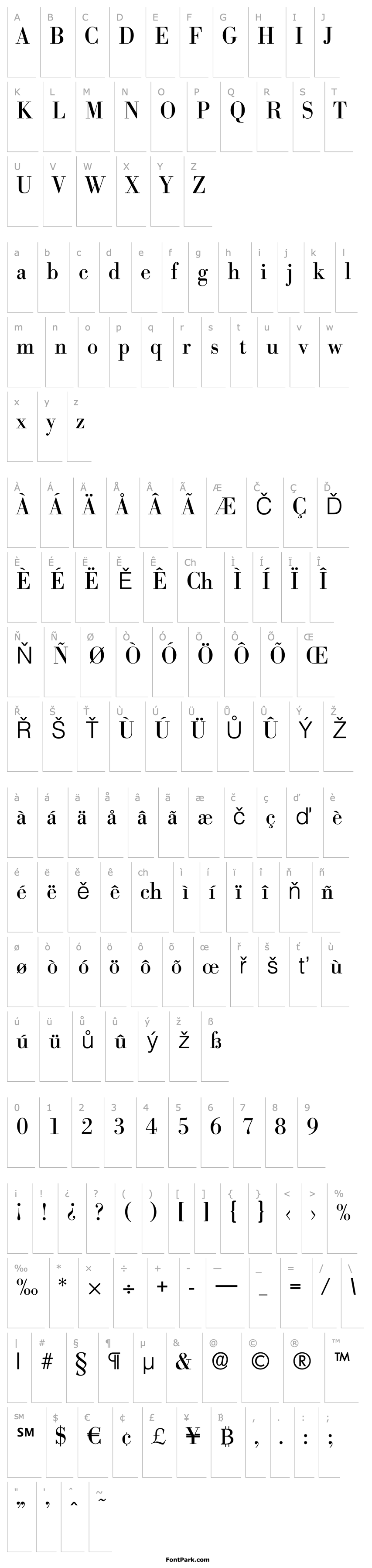 Overview Bodoxi-Regular