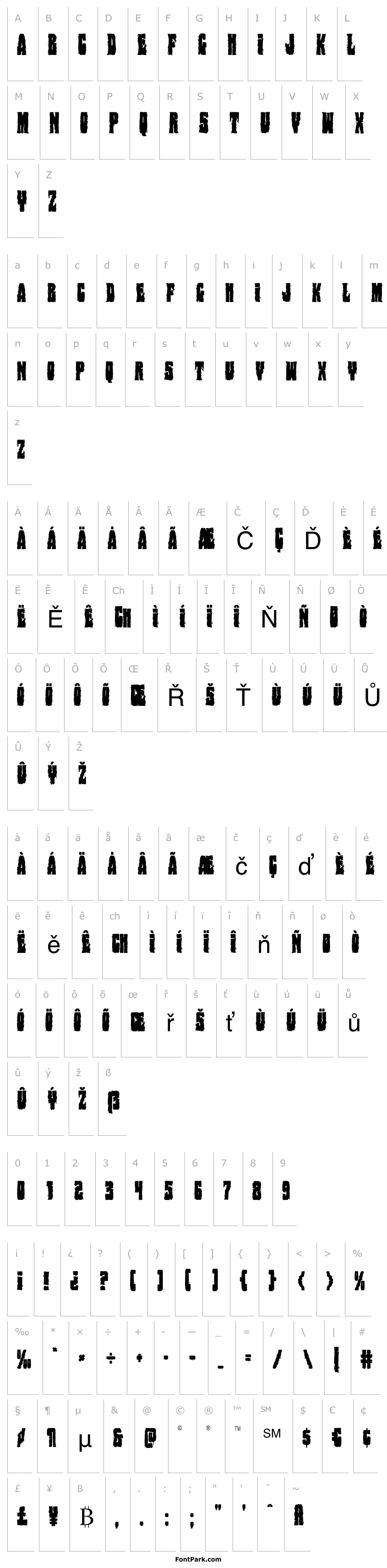 Overview Bog Beast Condensed