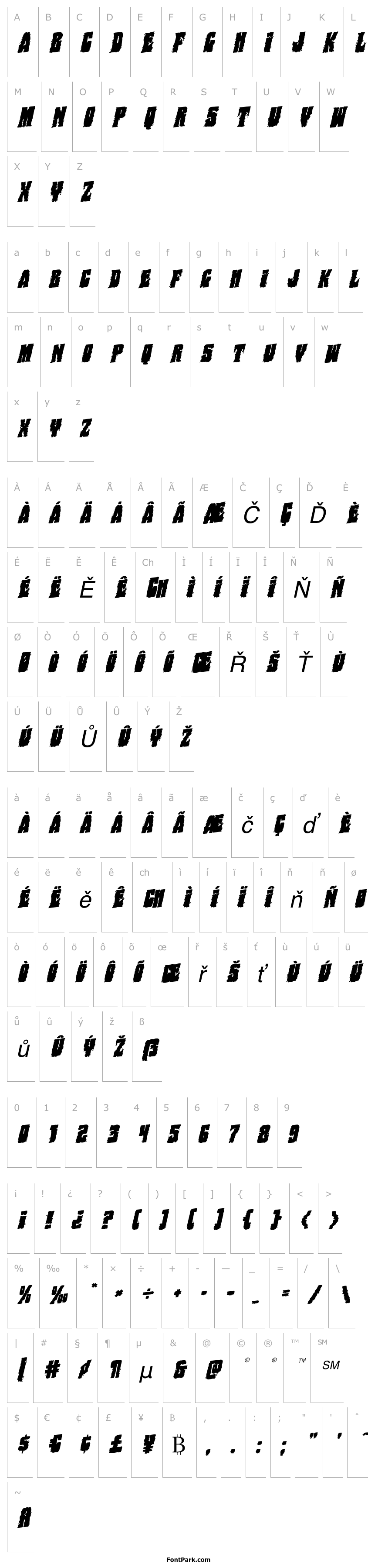 Overview Bog Beast Rotatalic