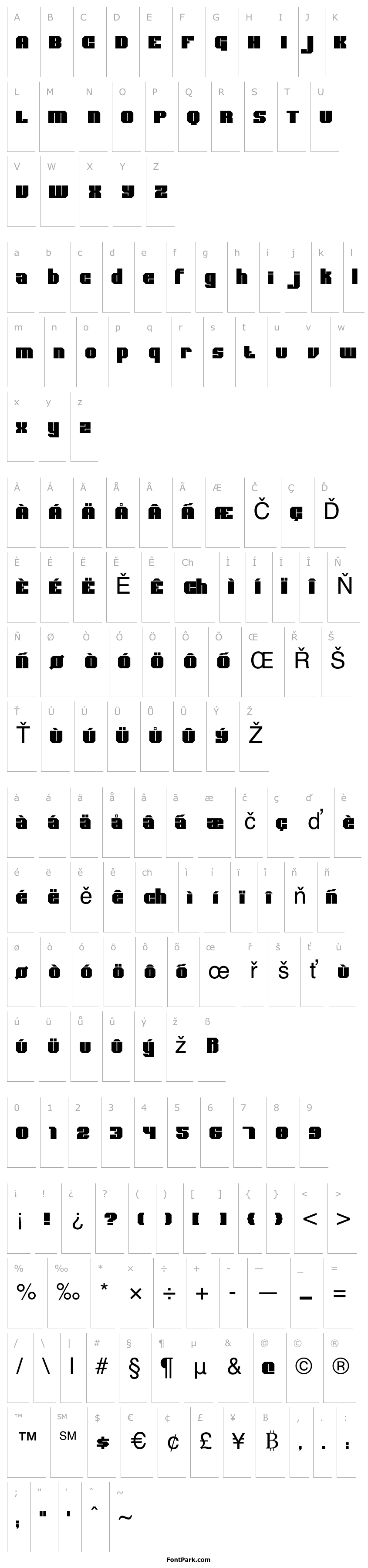 Přehled Bold Type Regular