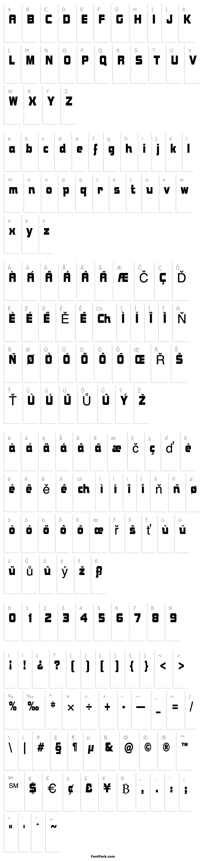 Overview BolsterCondensed