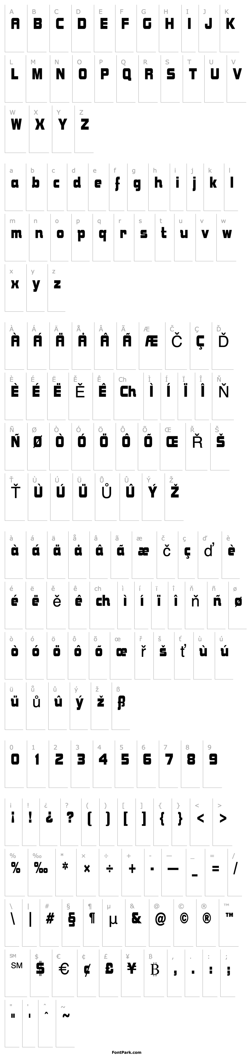 Overview BolsterCondensed Regular