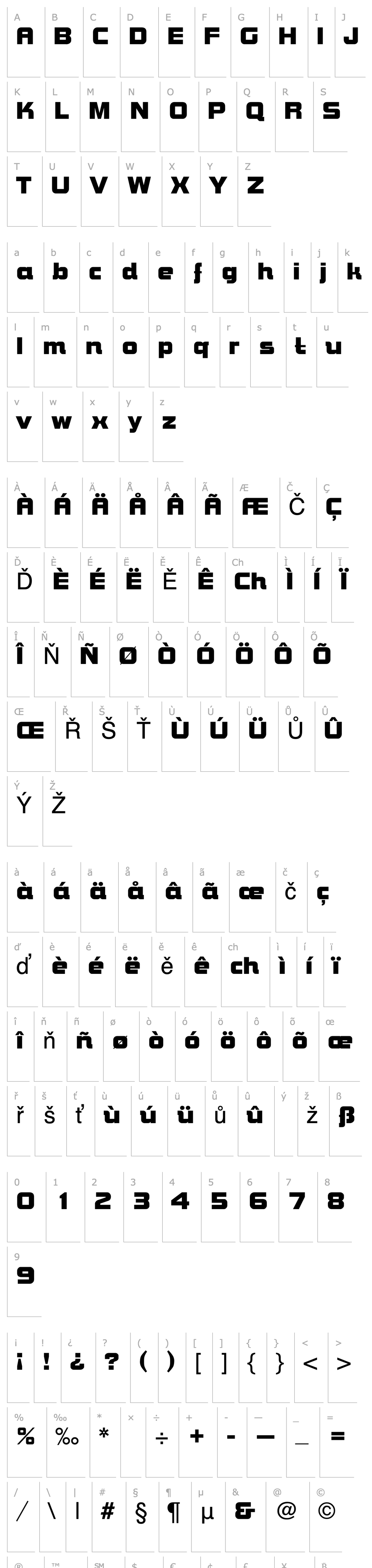 Overview Bolt Regular