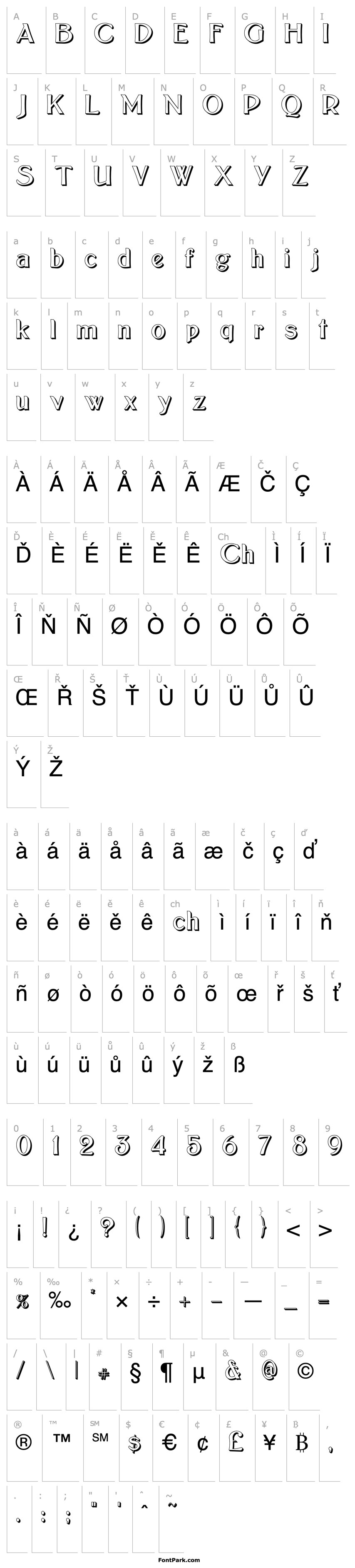 Overview Bolton Sans Embossed