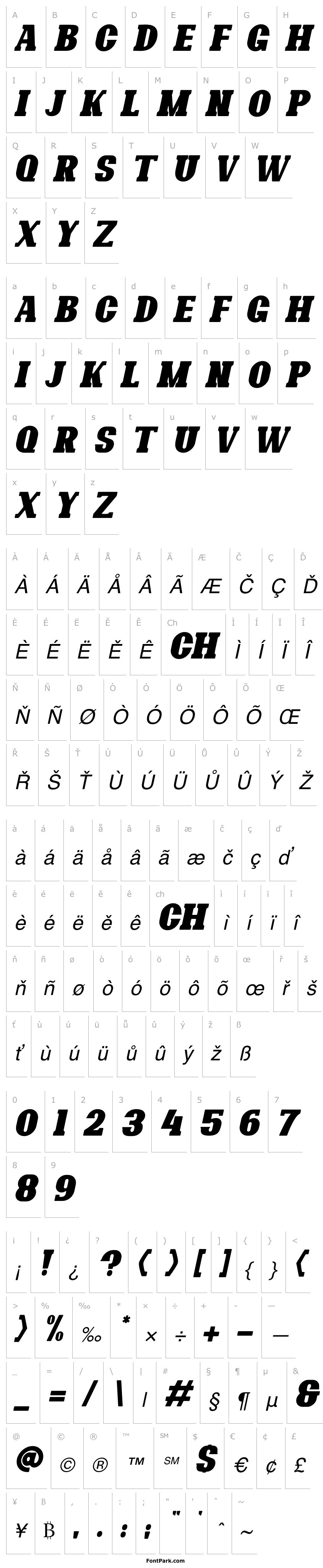 Overview Bonaro Rounded Italic Demo Rounded Italic