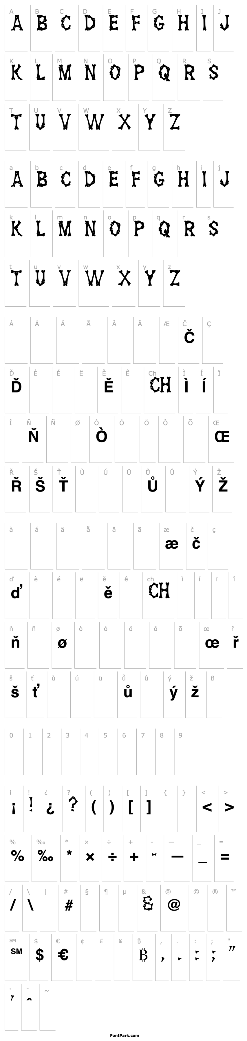 Overview BonzDisplayCapsSSK Bold