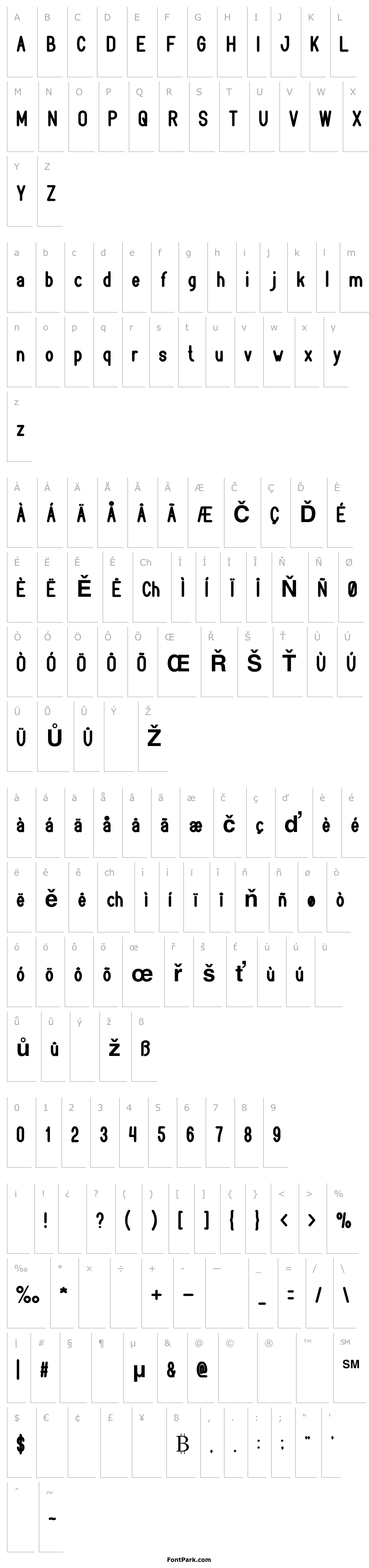 Přehled BOOKMARK Bold