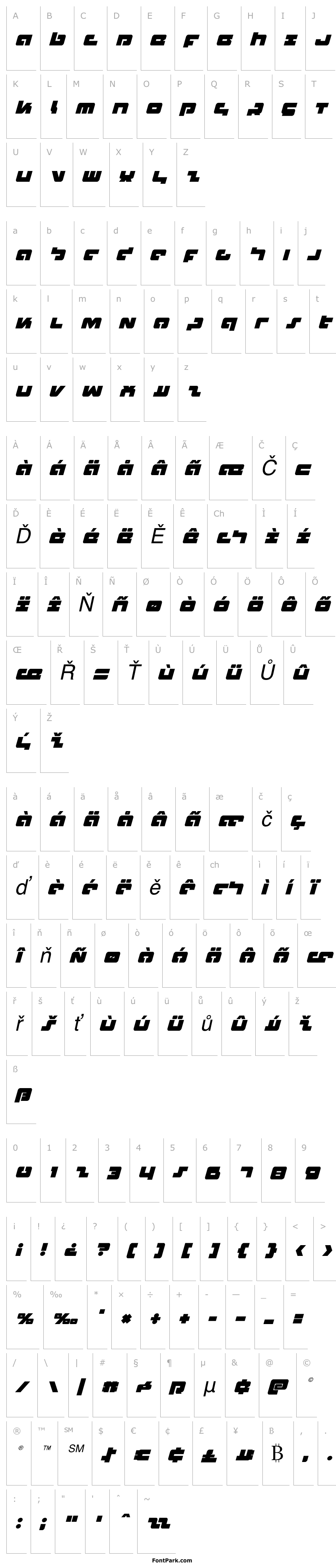 Overview Boomstick Italic