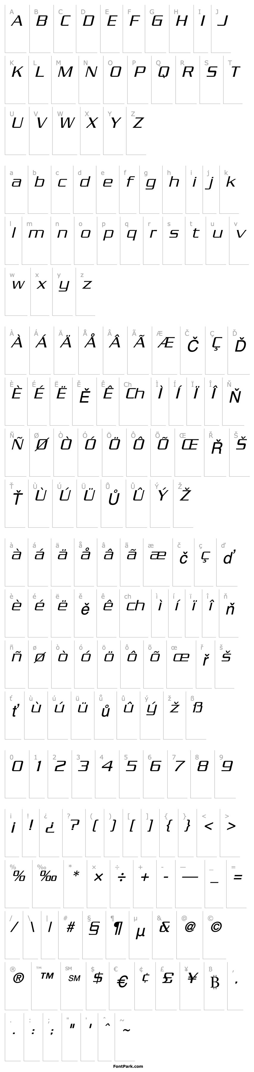 Overview Boost Light SSi Light Italic