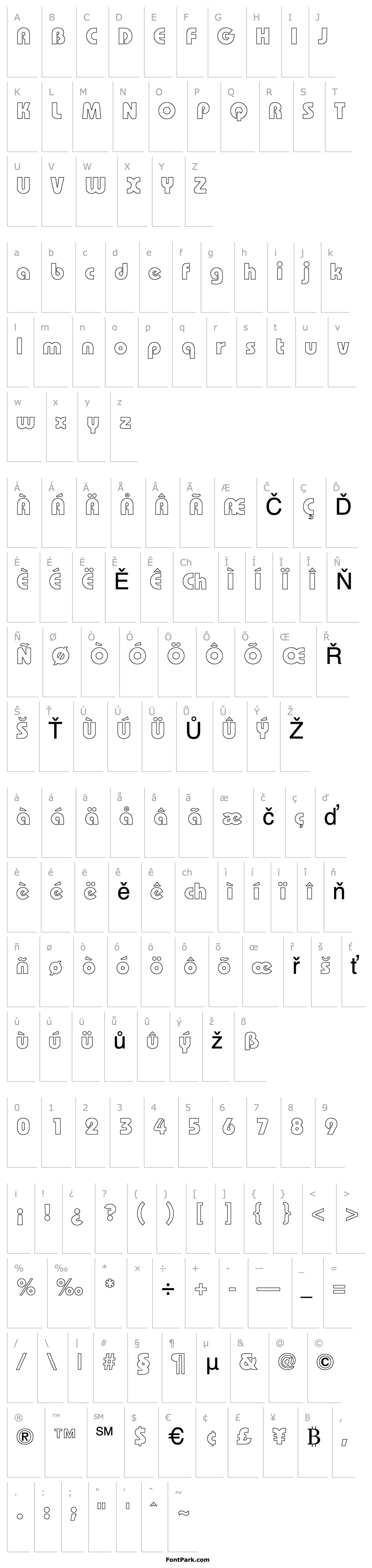 Overview BordeauxBlackOutline Regular