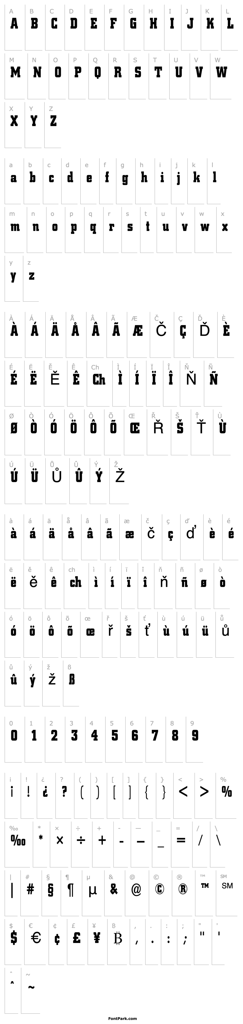 Přehled Borghs-Condensed Normal