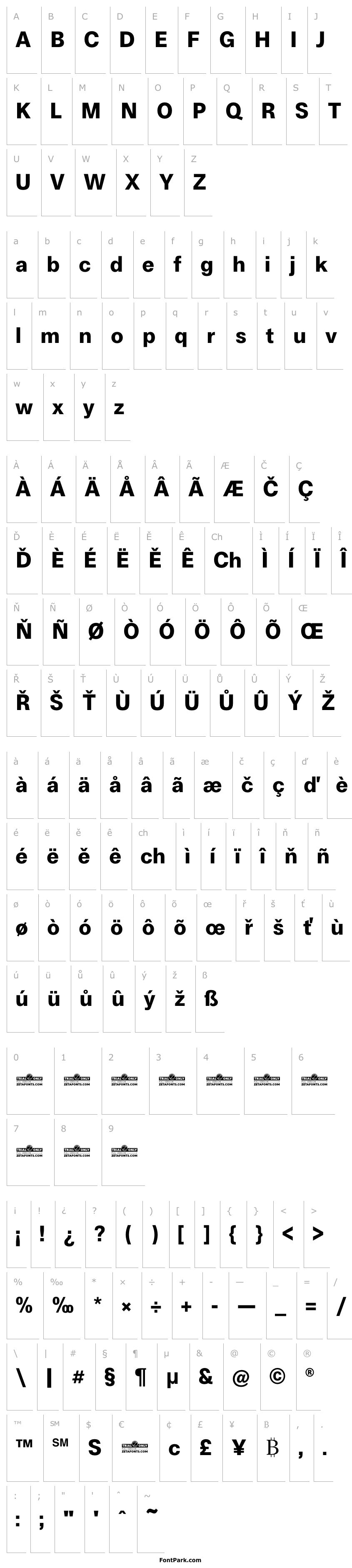 Overview Boring Sans A Trial Bold