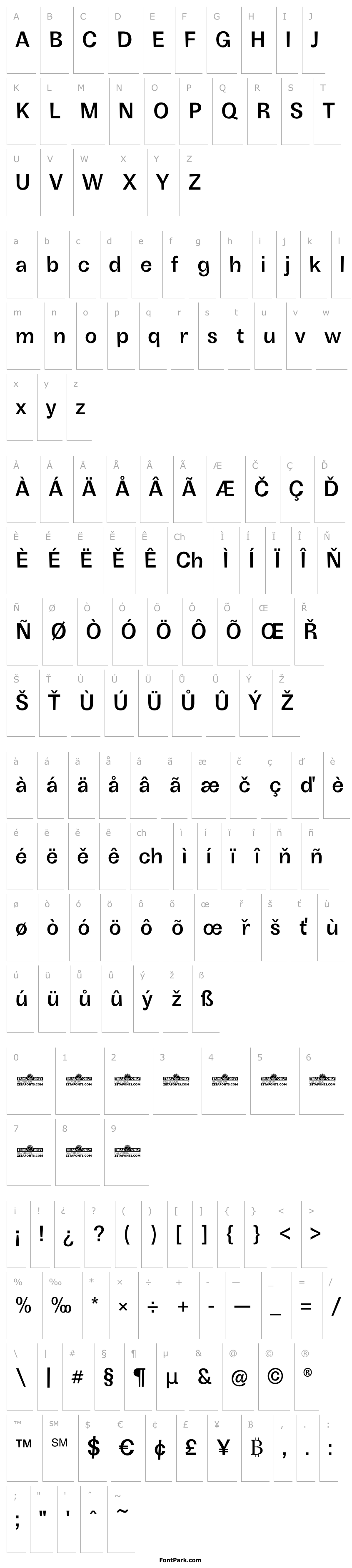 Overview Boring Sans B Trial Medium