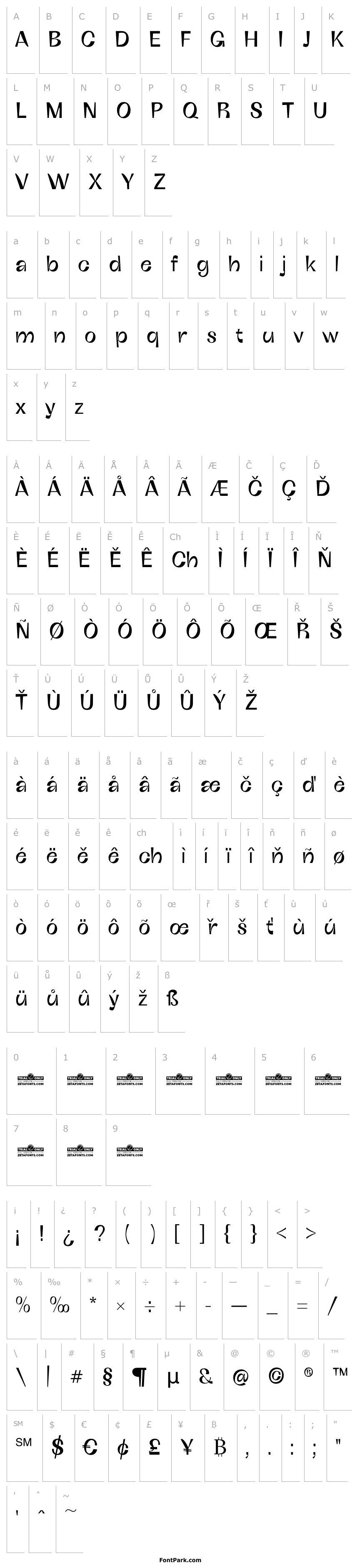 Overview Boring Sans C Trial Regular