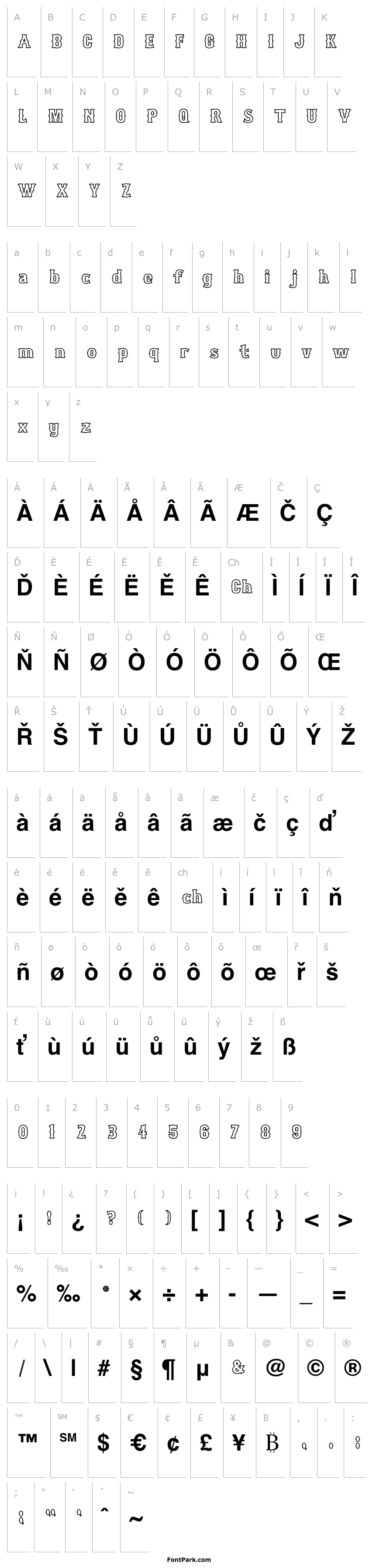 Overview Bosox Outline Heavy