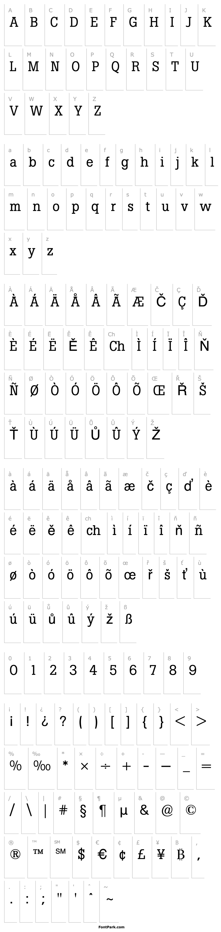 Overview Boton Regular