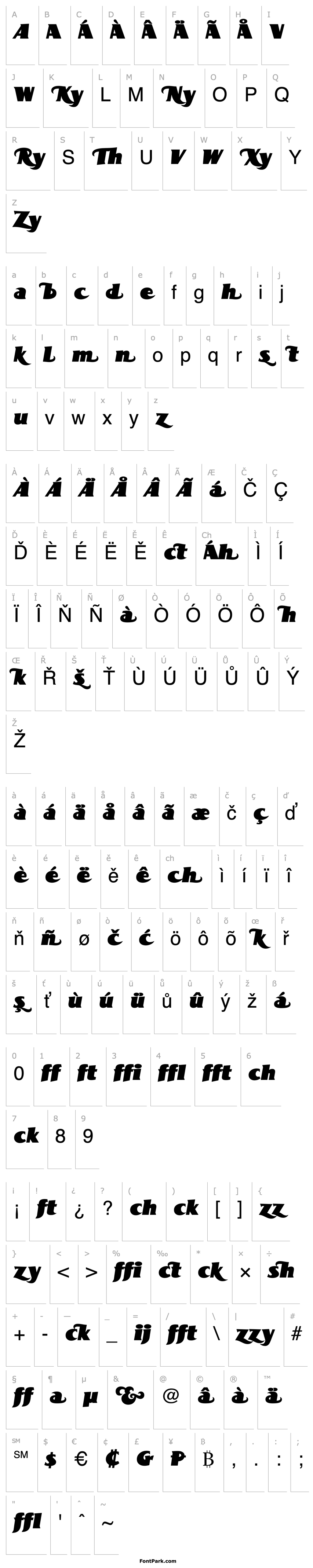 Overview BottleKaps Profi Italic