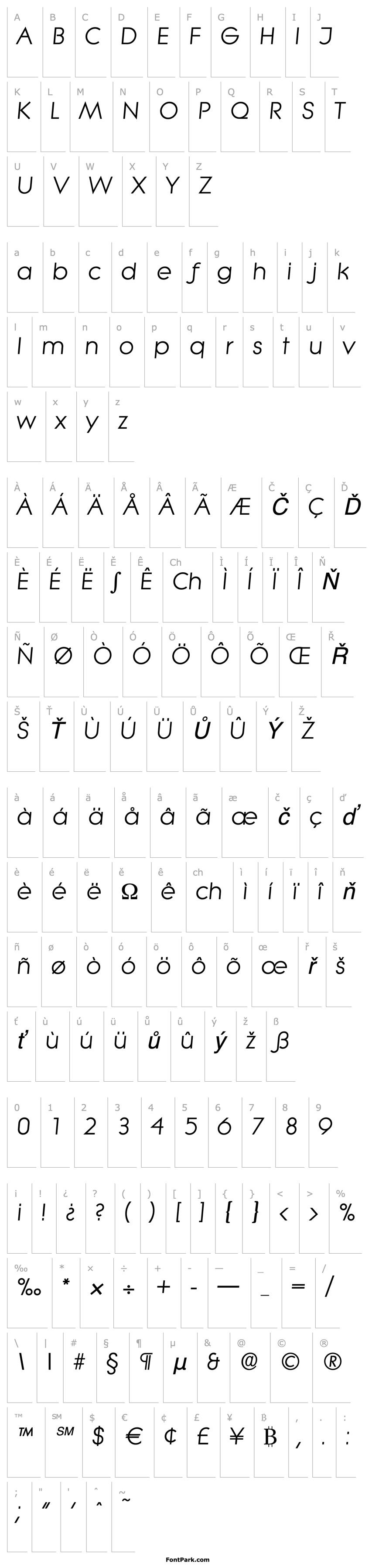 Overview BradBecker Italic