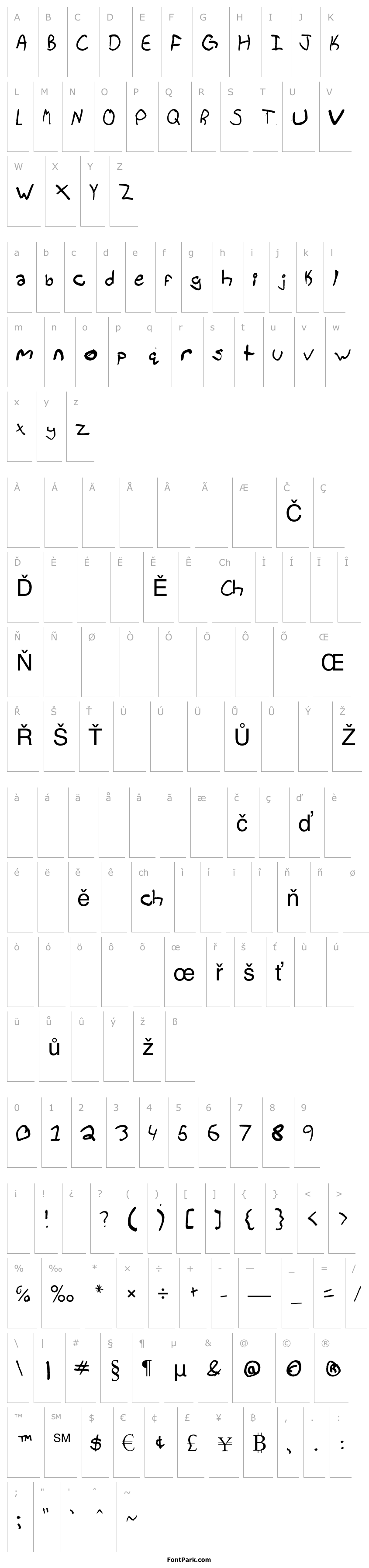 Přehled Bradley Hand