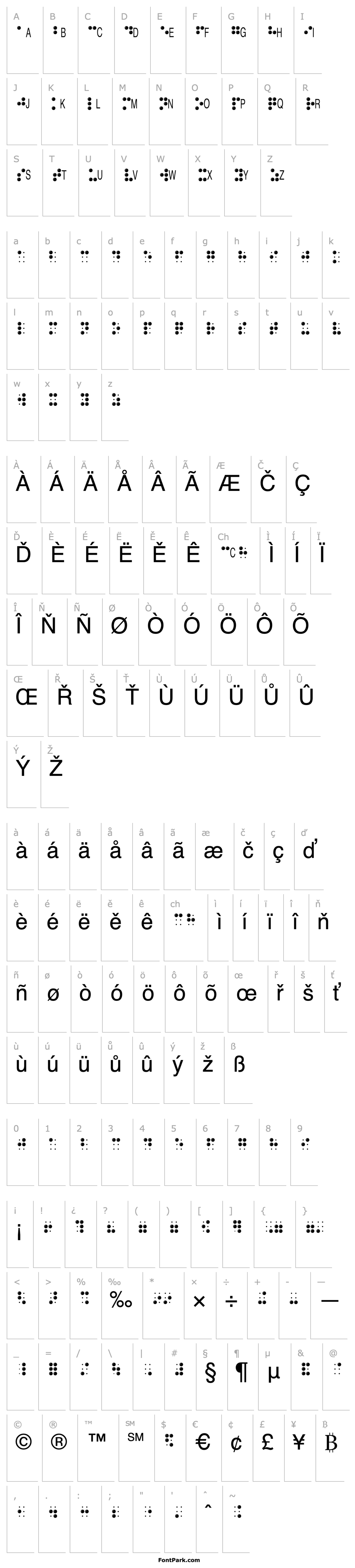 Overview BrailleAlpha