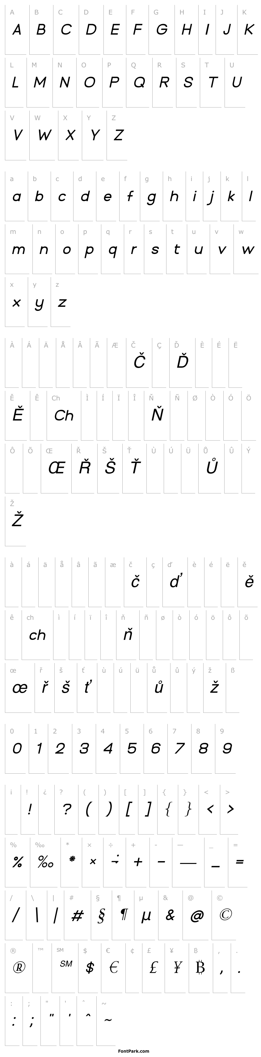 Přehled BrandingPro-Italic