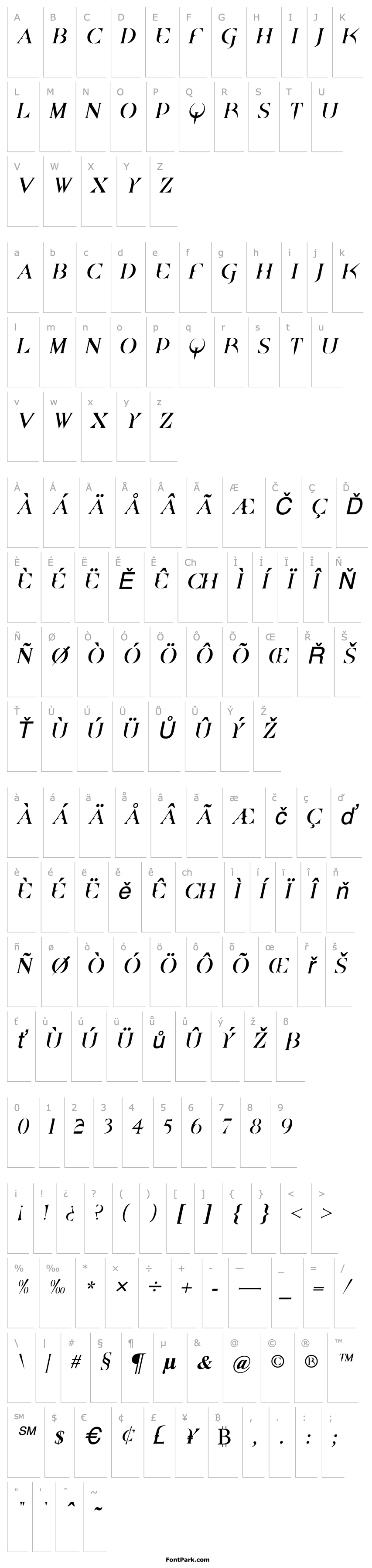 Přehled Brazelton  Italic