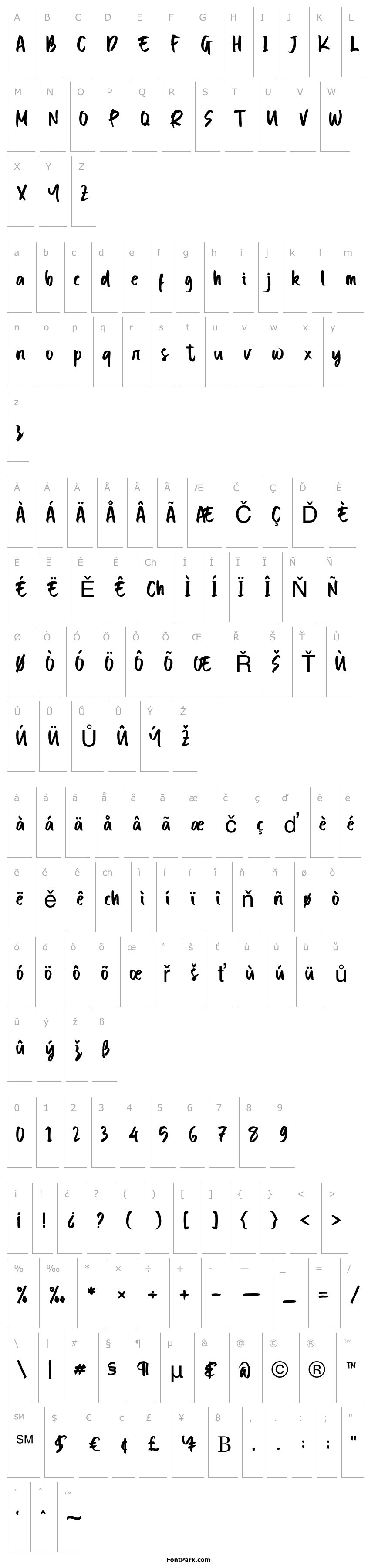 Přehled Break Types