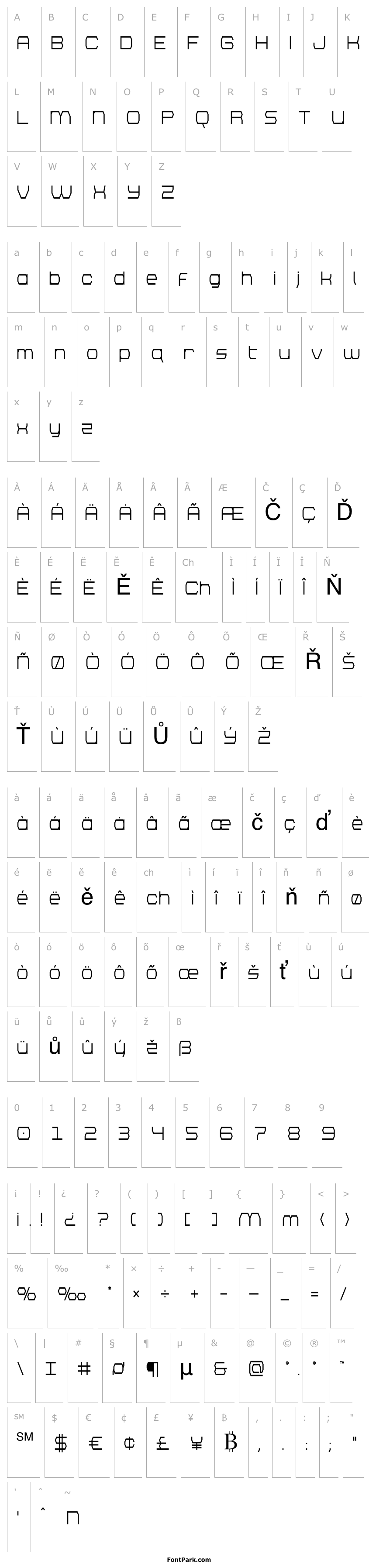 Overview Bretton Semi-Bold Condensed