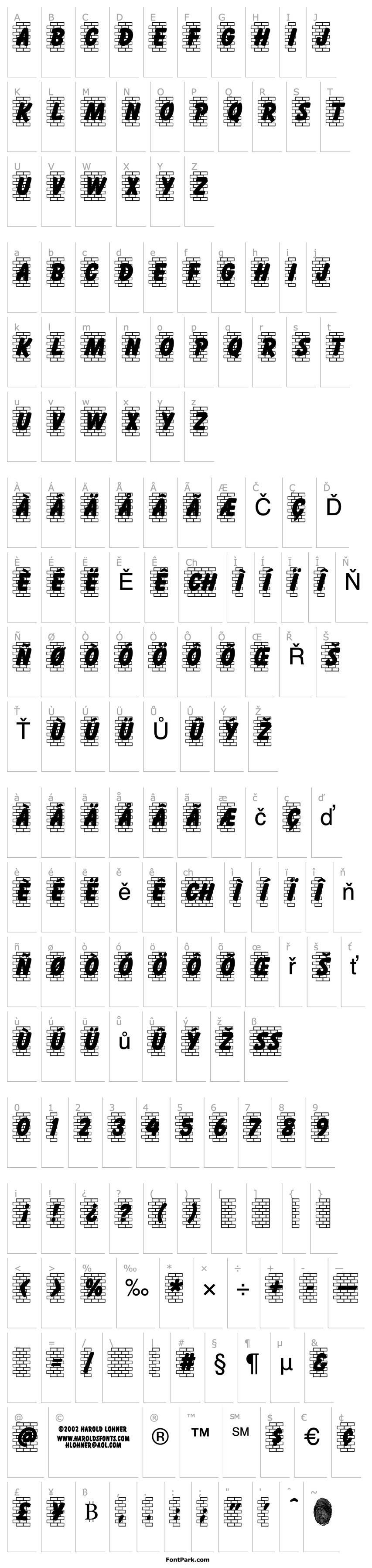 Overview Brickletter