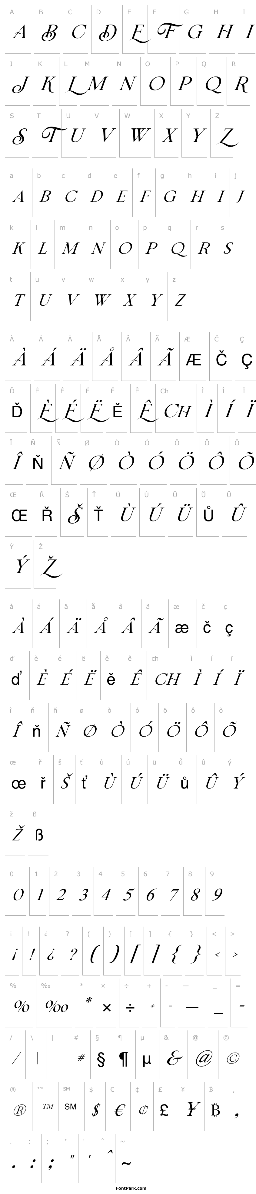 Přehled Bricktown Italic