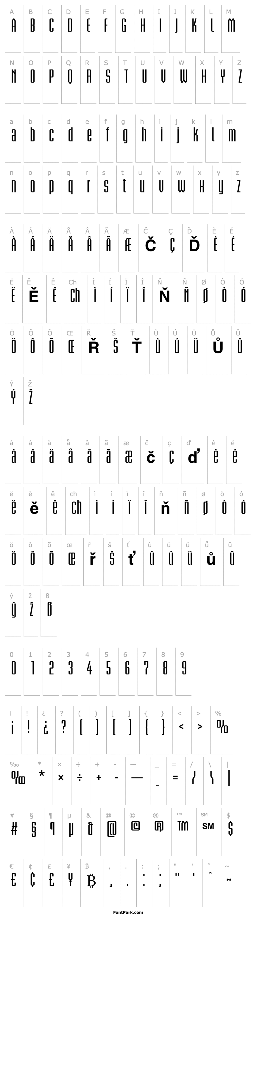 Přehled BriemAkademiStd-SemiboldCn