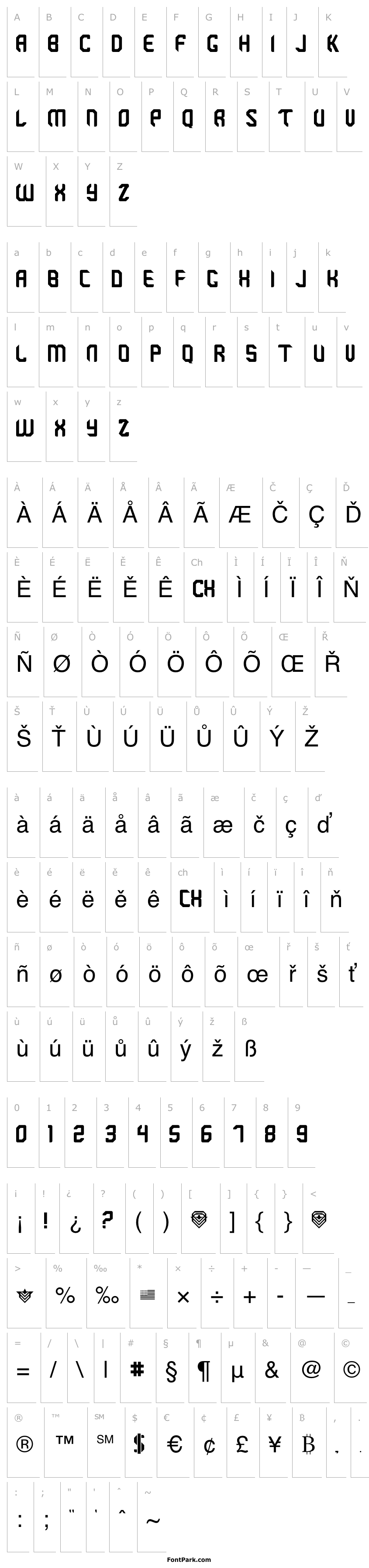 Overview brigade Regular