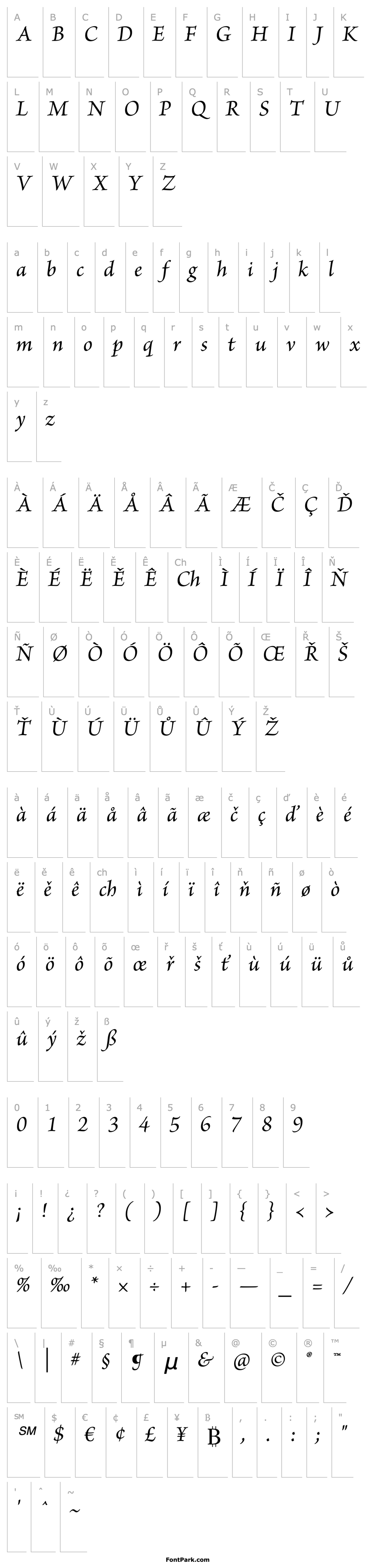 Overview BriosoPro-MediumItSubh