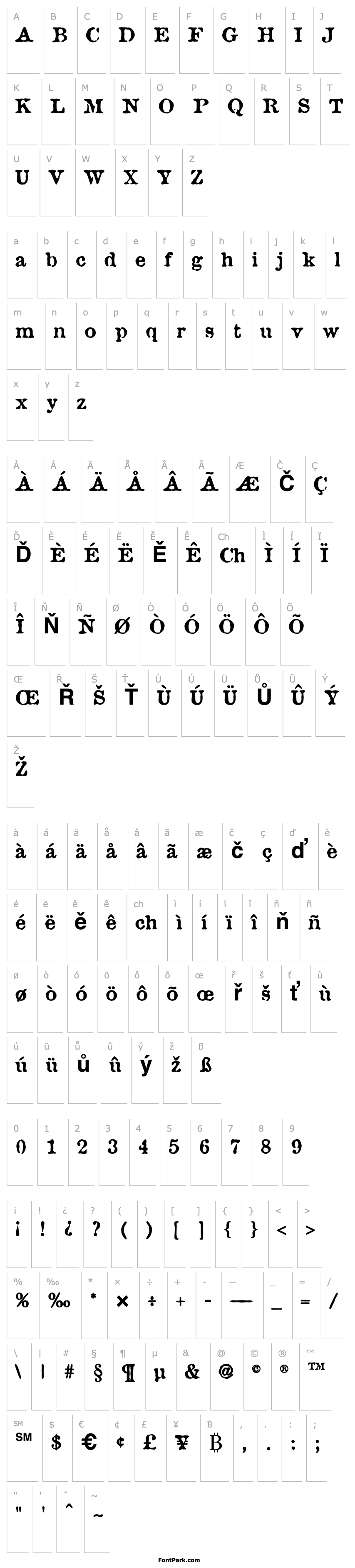 Overview Brunine Bold